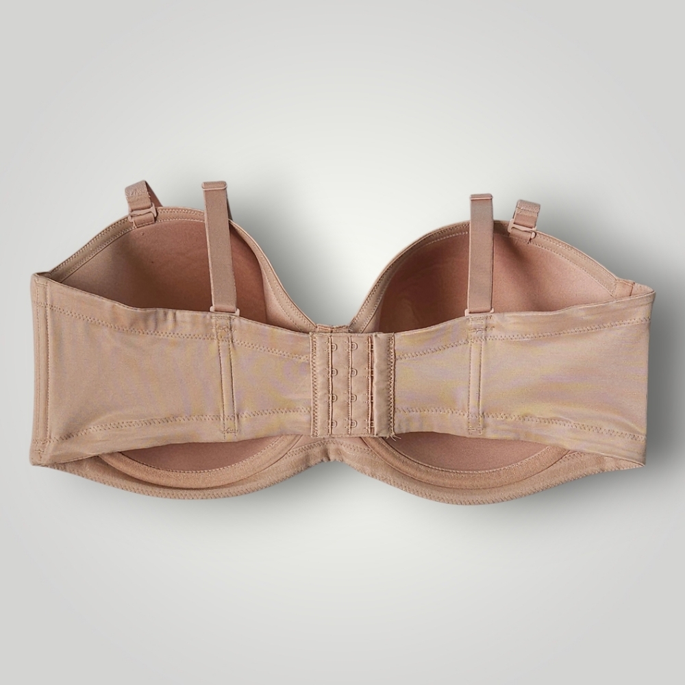 Wacoal 854119 Full Coverage Underwire Bra 42DDD Nude Beige Plus Size T-Shirt - Picture 5 of 14